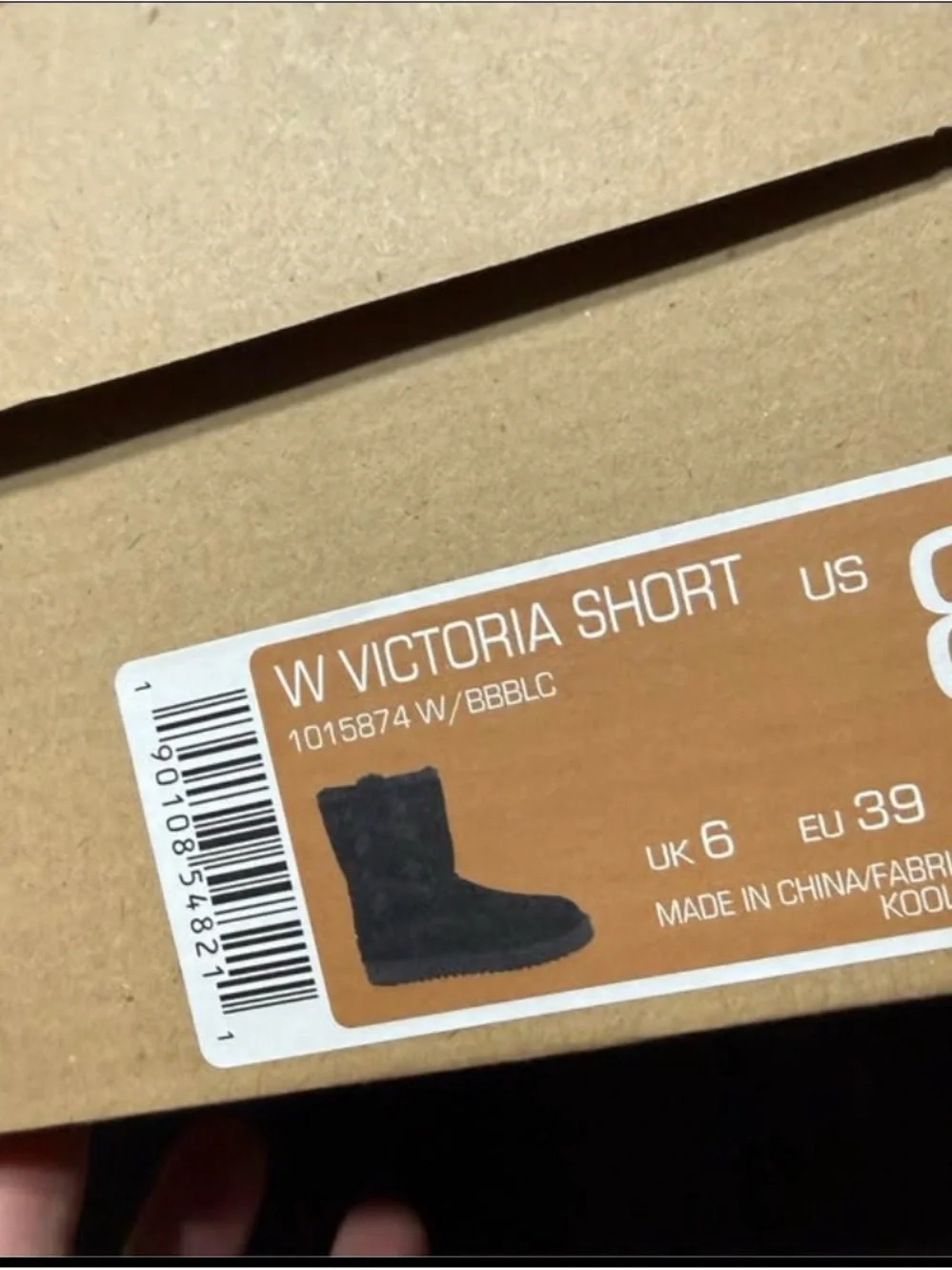 UGG Black Short Bow-Back Shearling Ankle Boots